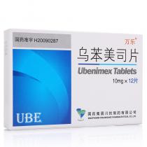 万乐乌苯美司片12片