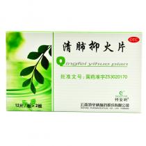 清肺抑火片24片